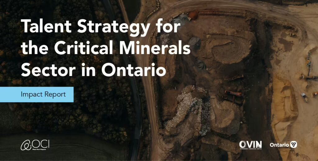 Talent Strategy for the Critical Minerals Sector in Ontario